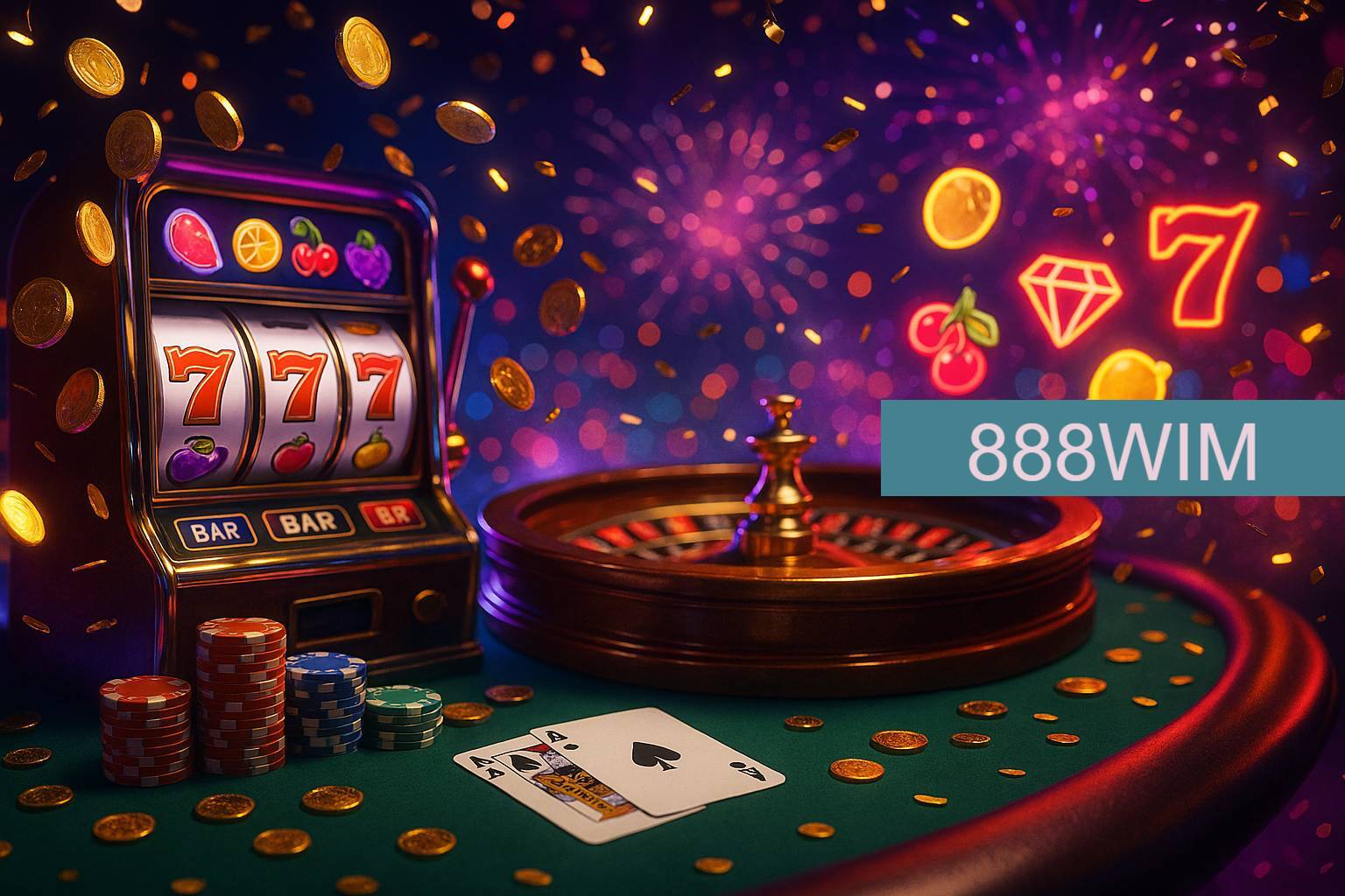 Jogos emocionantes no 888WIM